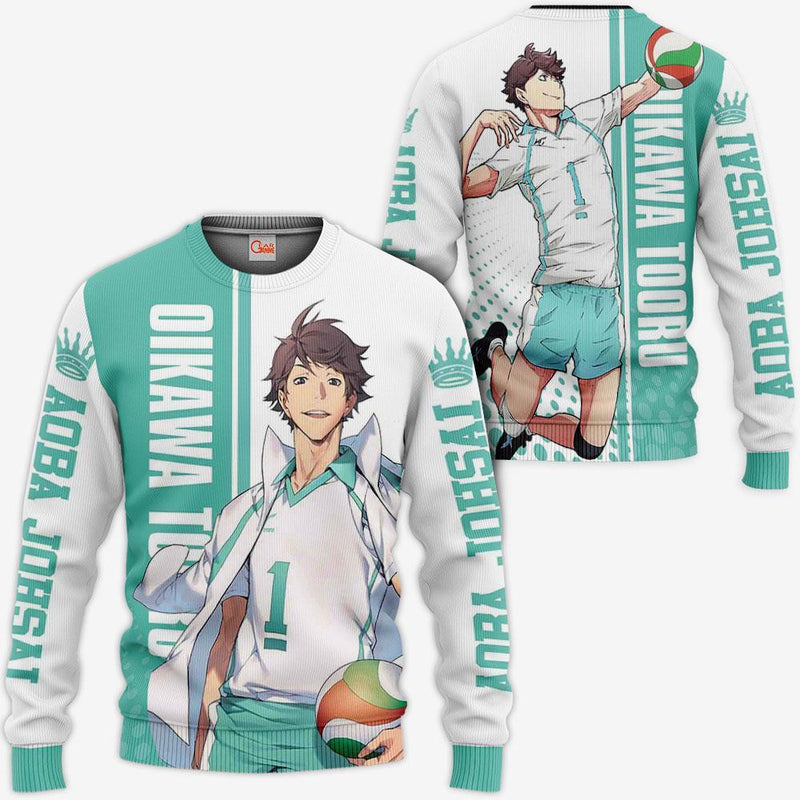 Aoba Johsai Oikawa Tooru Hoodie Anime Shirt