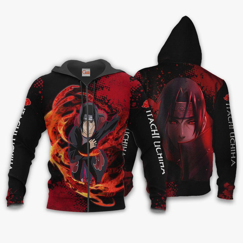 Uchiha Itachi Sweatshirt Anime Hoodie Jacket VA11