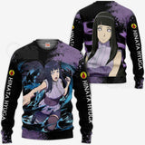 Hyuga Hinata Hoodie Sweater Anime Zip Jacket