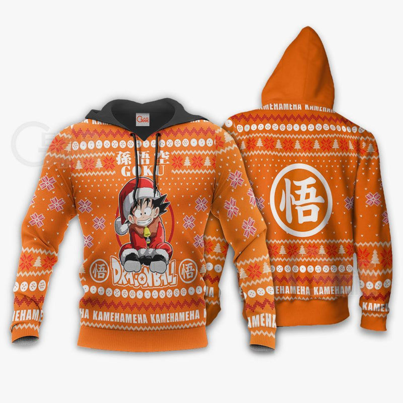 Goku Kid Ugly Christmas Sweater Xmas Gift VA10