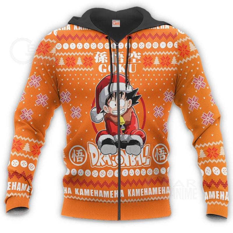 Goku Kid Ugly Christmas Sweater Xmas Gift VA10