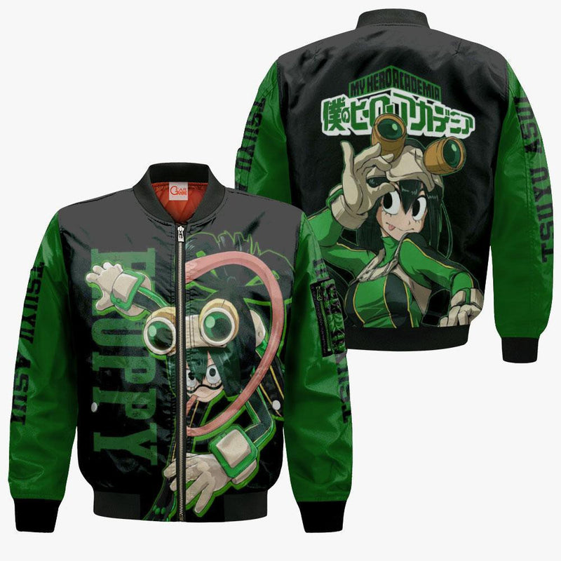 Tsuyu Asui Froppy Hoodie Shirt Anime Jacket