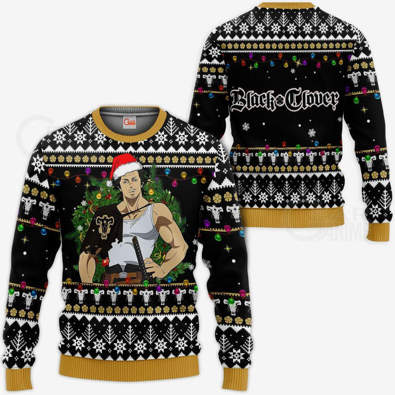 Yami Sukehiro Ugly Christmas Sweater Xmas Gift VA11