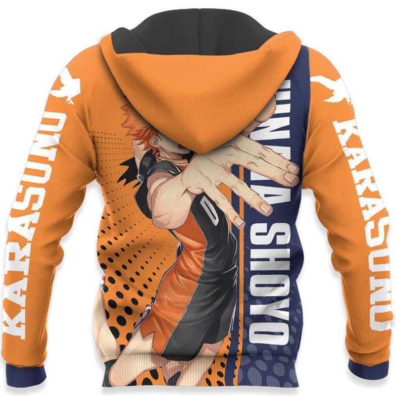 Karasuno Hinata Shoyo Hoodie Anime Shirt