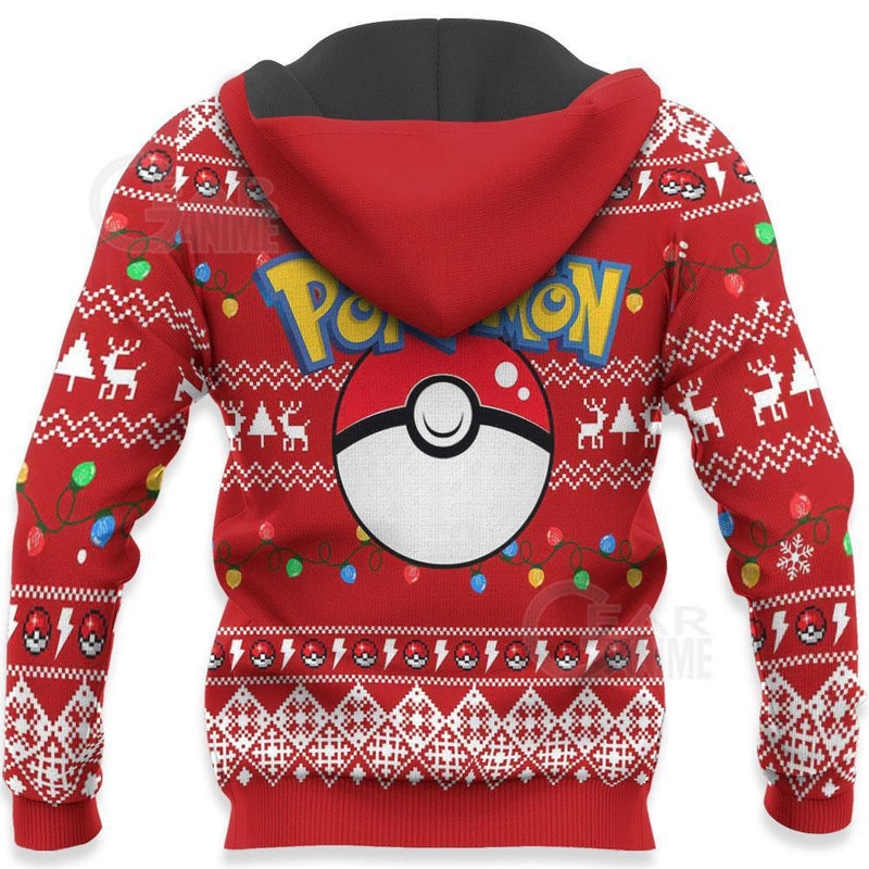 Pikachu Santa Ugly Christmas Sweater Xmas Gift