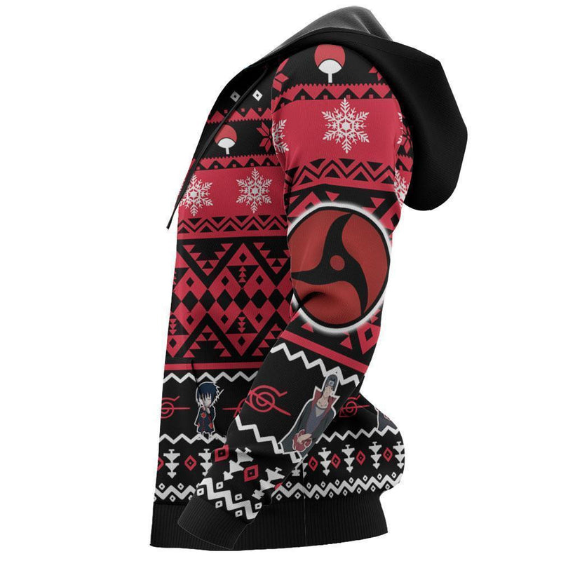 Akatsuki Itachi Ugly Christmas Sweater Anime Xmas Gifts Idea