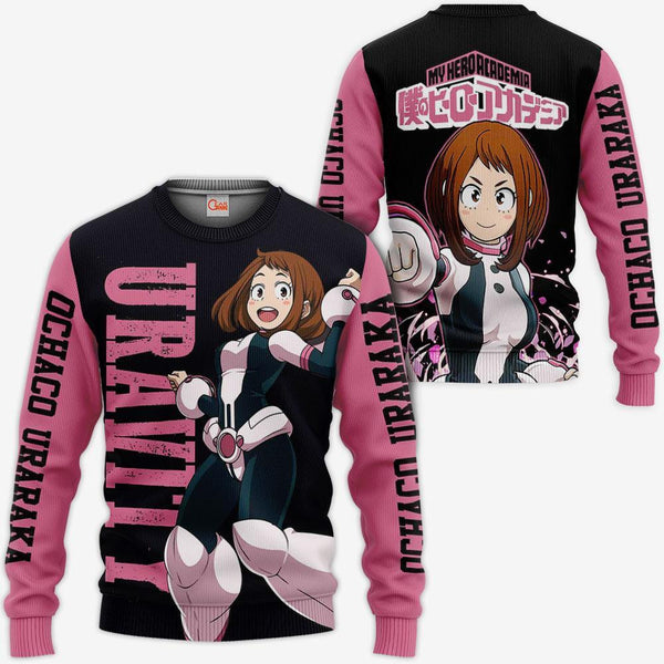 Ochako Uraraka Hoodie Shirt Anime Jacket