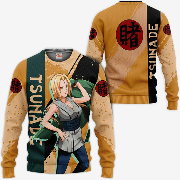 Tsunade Hoodie Shirt Anime Zip Jacket