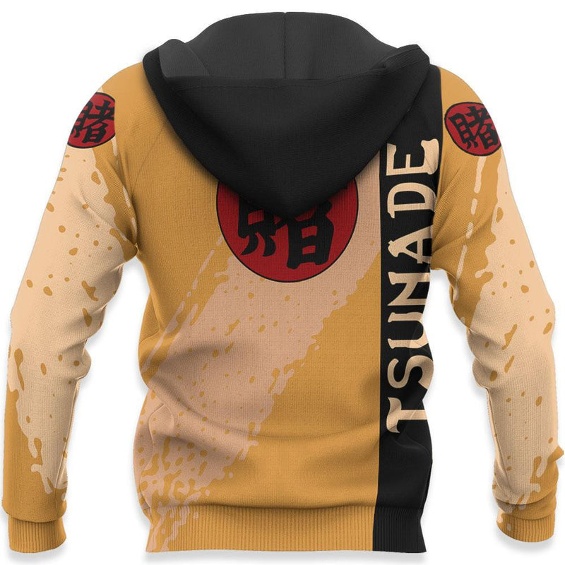 Tsunade Hoodie Shirt Anime Zip Jacket