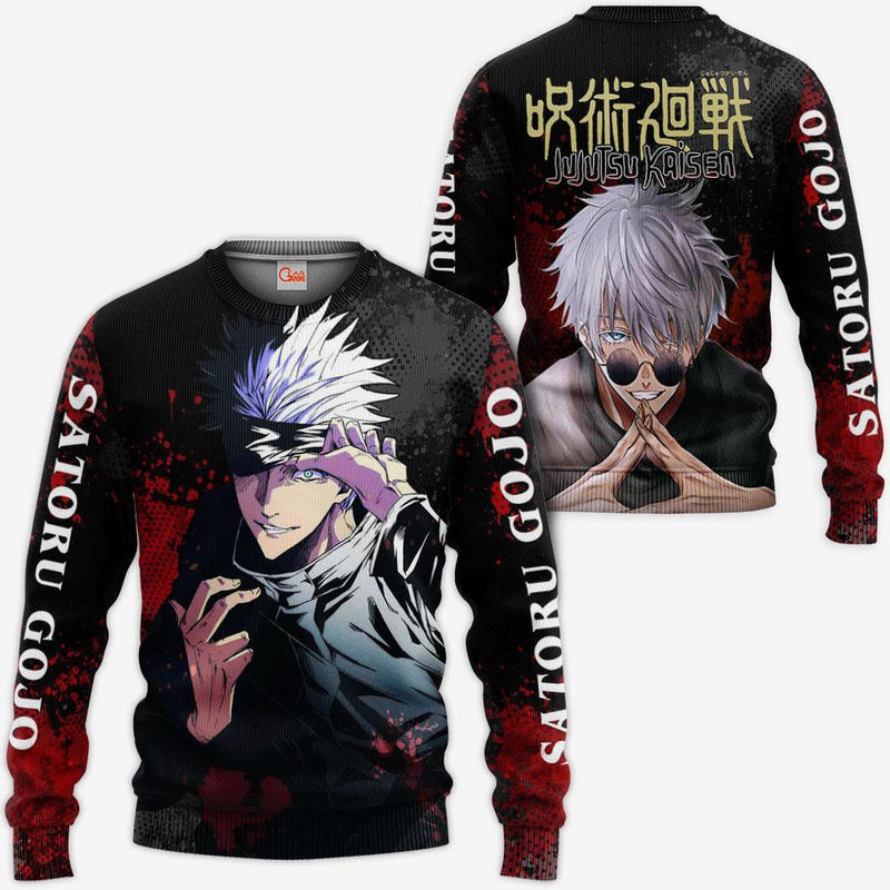 Satoru Gojo Hoodie Shirt Anime Jacket