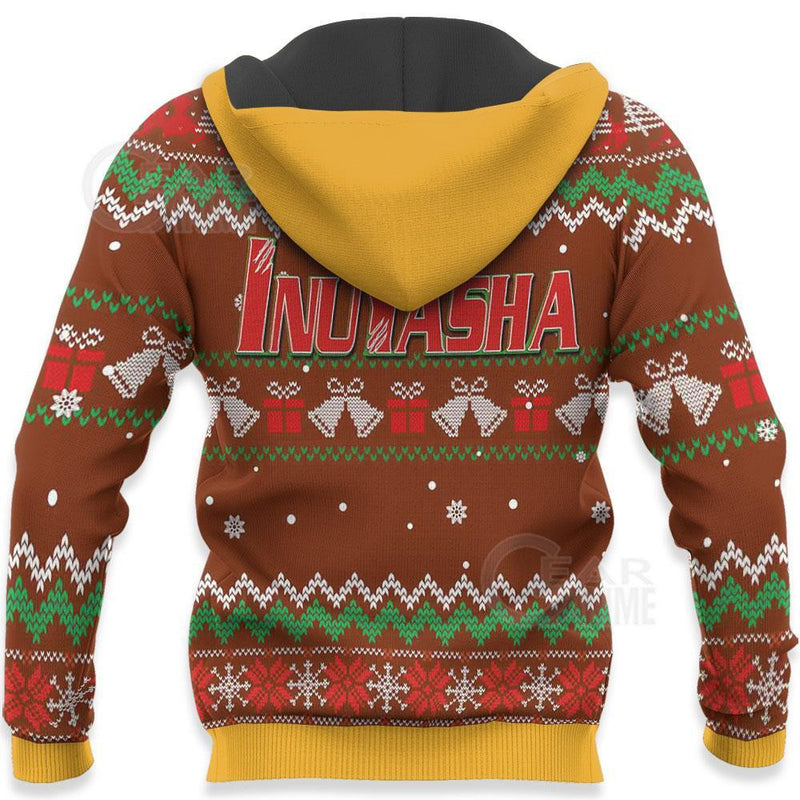 Inuyasha Ugly Christmas Sweater Inuyasha Xmas Gift VA11