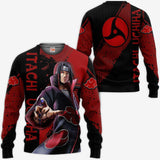 Uchiha Itachi Hoodie Shirt Sharingan Jacket