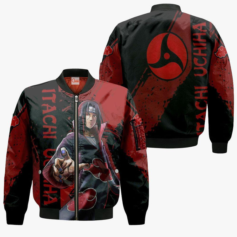 Uchiha Itachi Hoodie Shirt Sharingan Jacket