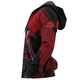 Uchiha Itachi Hoodie Shirt Sharingan Jacket