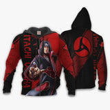 Uchiha Itachi Hoodie Shirt Sharingan Jacket