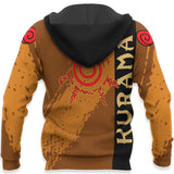 Kurama Hoodie Shirt Anime Zip Jacket