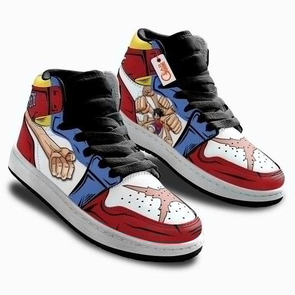 Monkey D. Luffy Kids Shoes Personalized Kid Sneakers