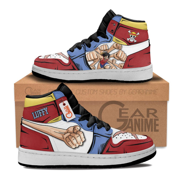 Monkey D. Luffy Kids Shoes Personalized Kid Sneakers