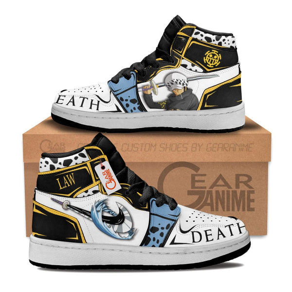 Trafalgar D. Law Kids Shoes Personalized Kid Sneakers