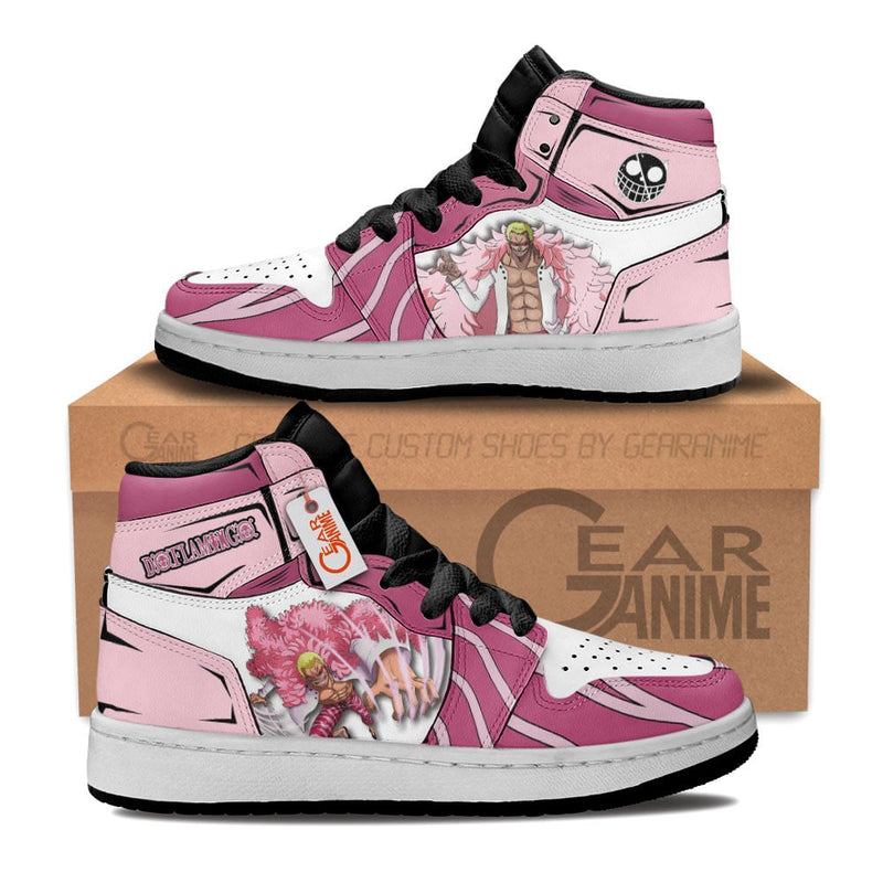 Donquixote Doflamingo Kids Shoes Personalized Kid Sneakers