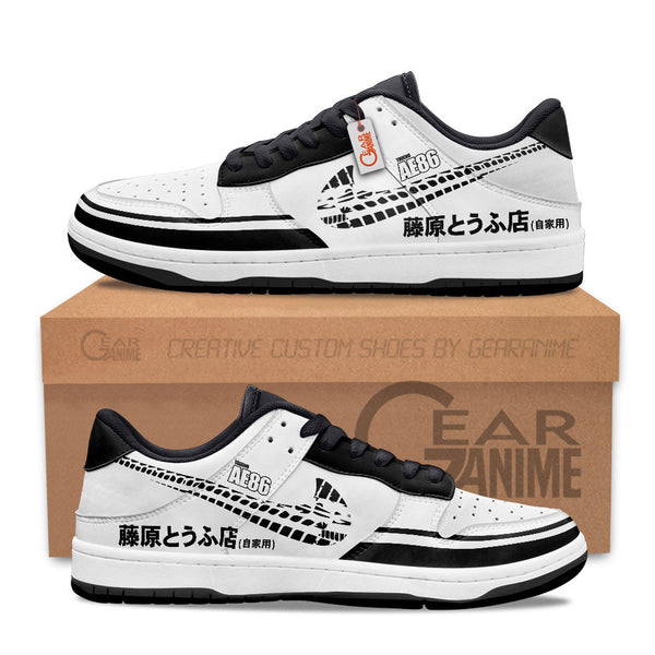 Takumi Fujiwara's AE86 SB Sneakers Initial D Anime Shoes