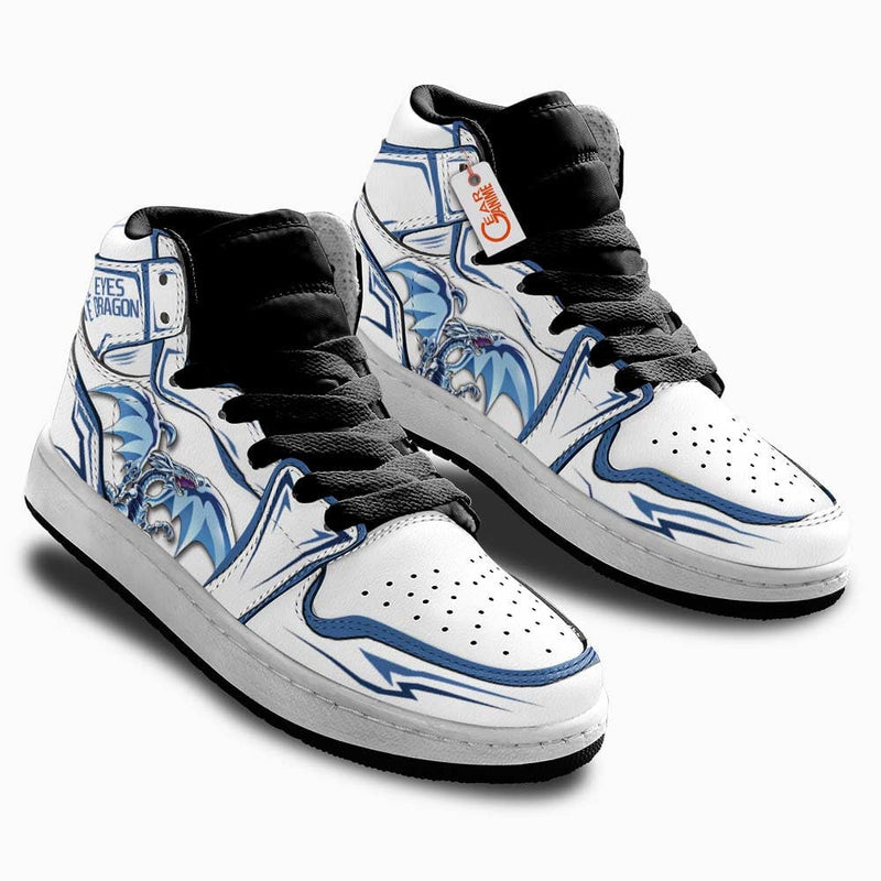 Blue Eyes White Dragon Kids Shoes Anime Kid Sneakers