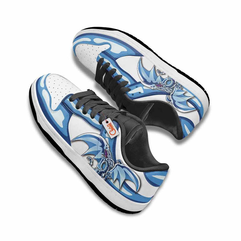 Blue Eyes White Dragon SB Sneakers Anime Shoes