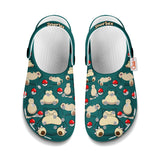 Snorlax Clogs Pattern Style