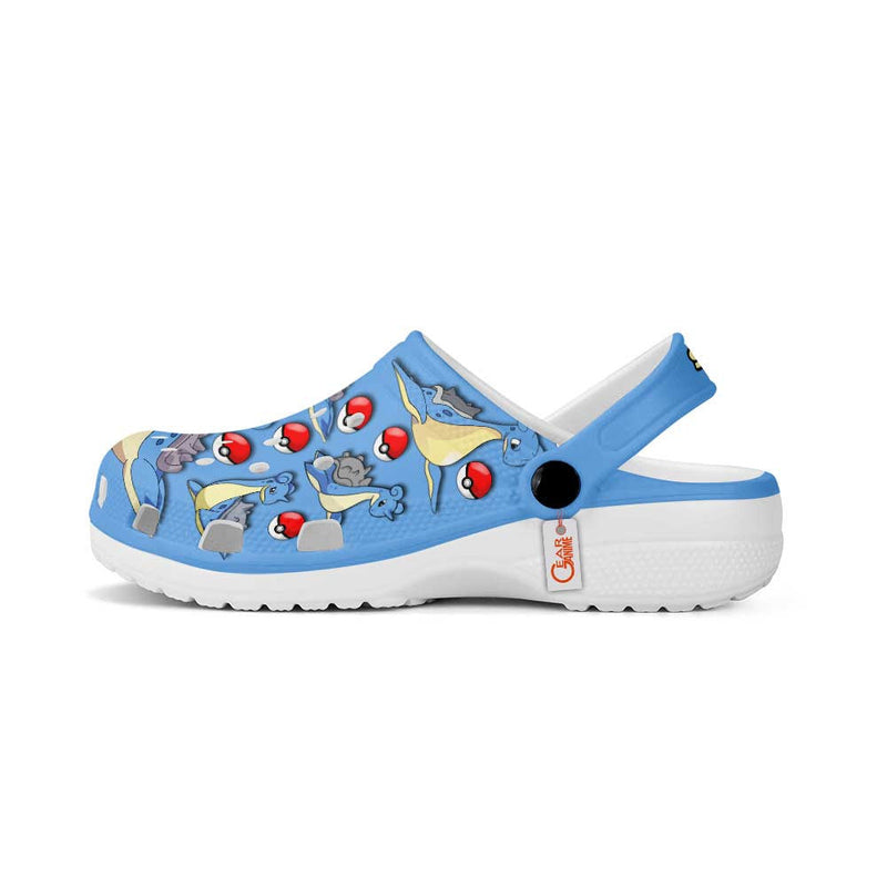 Lapras Clogs Shoes Pattern Style