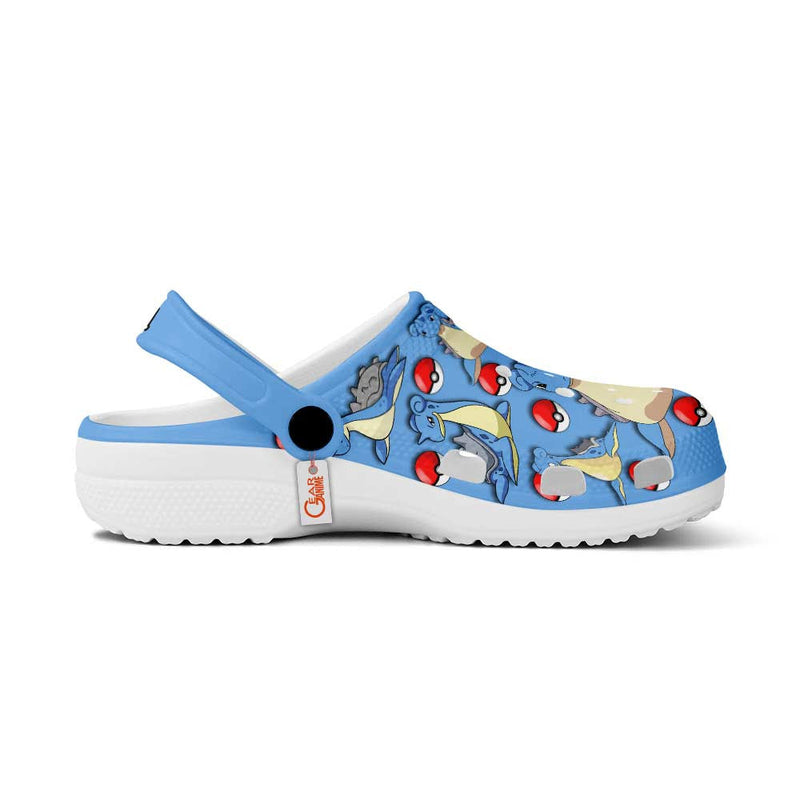 Lapras Clogs Shoes Pattern Style