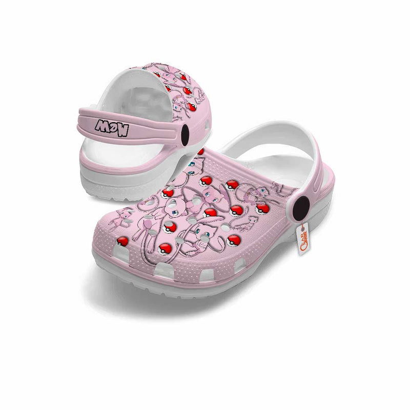 Mew Clogs Shoes Pattern Style