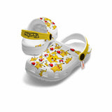 Pikachu Clogs Shoes Pattern Style