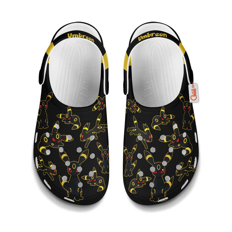 Umbreon Clogs Shoes Pattern Style