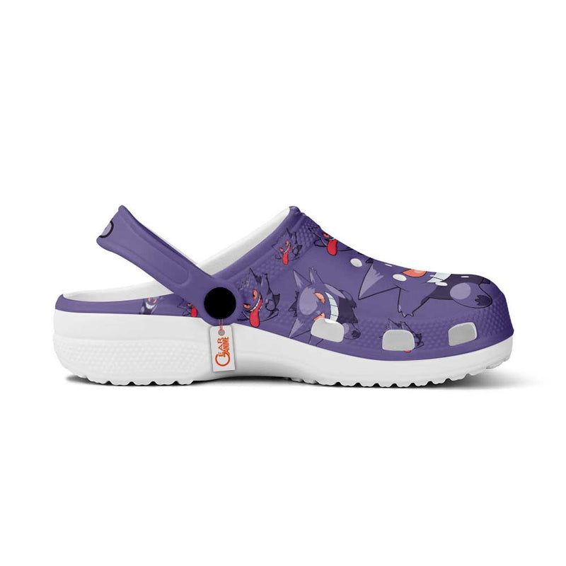 Gengar Clogs Pattern Style