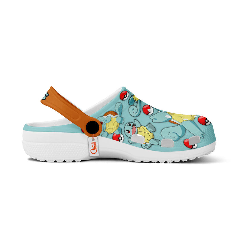 Squirtle Clogs Shoes Pattern Style