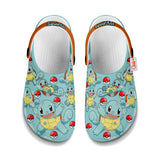 Squirtle Clogs Shoes Pattern Style