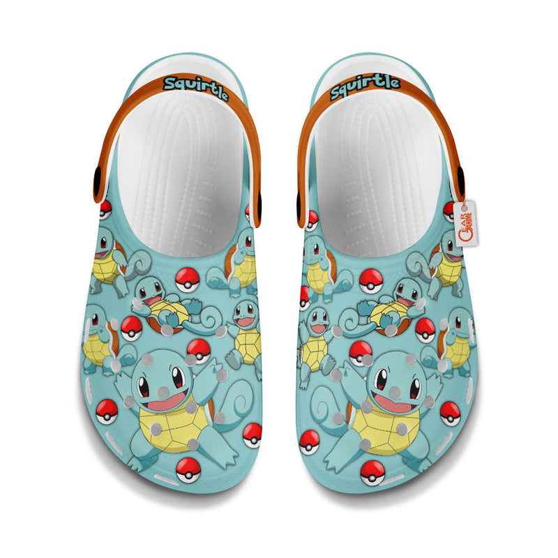 Squirtle Clogs Shoes Pattern Style