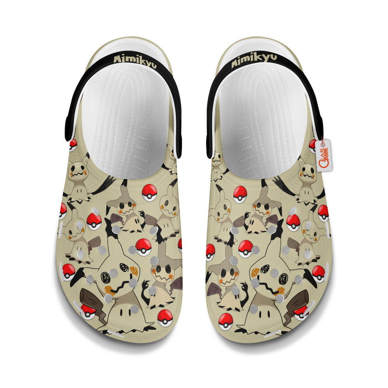 Mimikyu Clogs Shoes Pattern Style