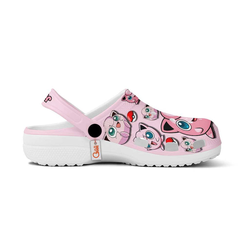 Jigglypuff Clogs Shoes Pattern Style