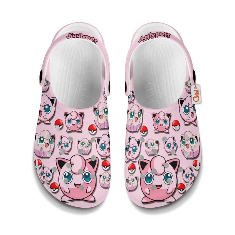 Jigglypuff Clogs Shoes Pattern Style