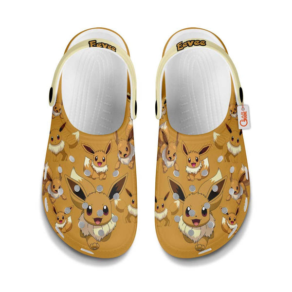 Eevee Clogs Shoes Pattern Style