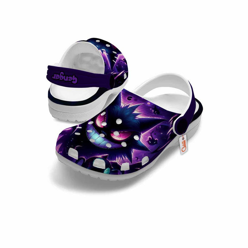 Gengar Clogs Custom Art Style