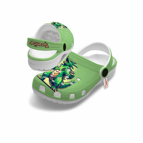 Tyranitar Clogs Shoes Custom Art Style