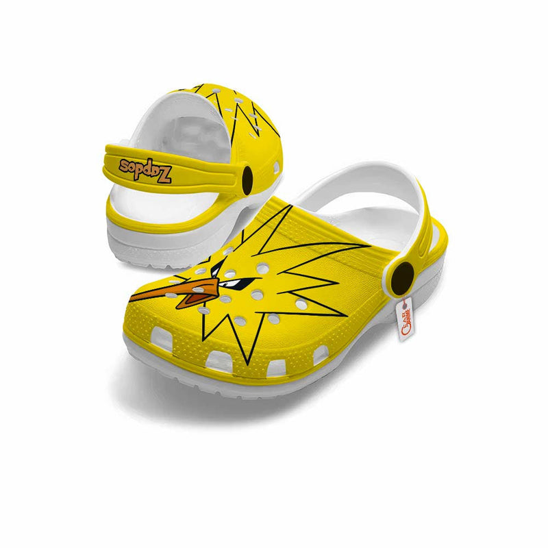 Zapdos Clogs Shoes Custom Funny Style