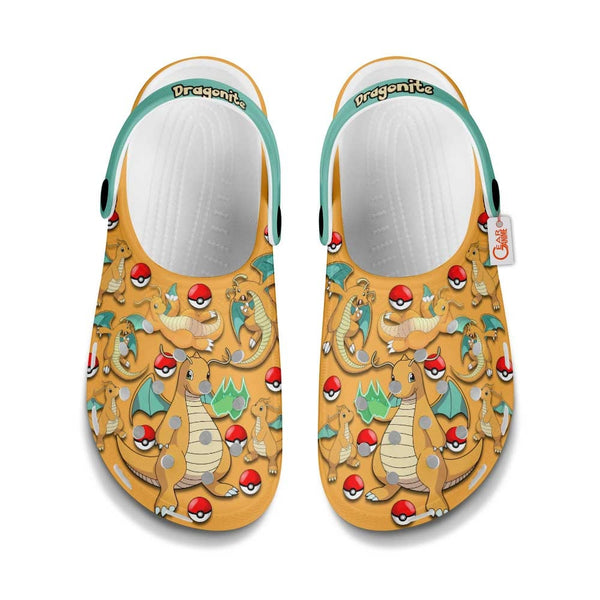 Dragonite Clogs Shoes Pattern Style