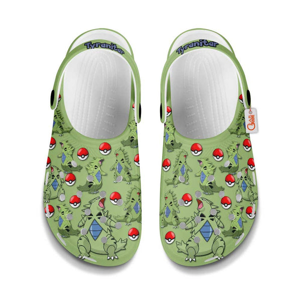 Tyranitar Clogs Shoes Pattern Style