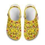 Zapdos Clogs Shoes Pattern Style