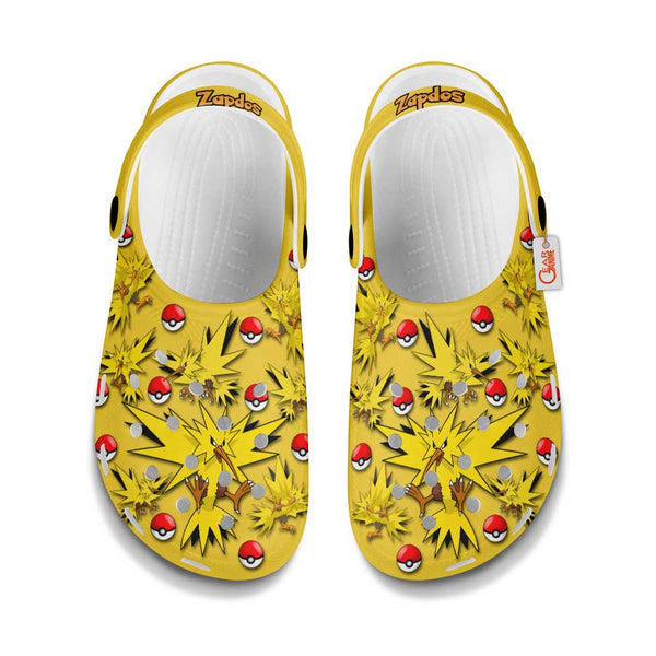 Zapdos Clogs Shoes Pattern Style