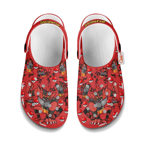 Incineroar Clogs Shoes Pattern Style