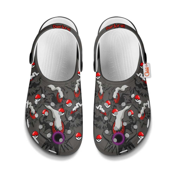 Darkrai Clogs Shoes Pattern Style